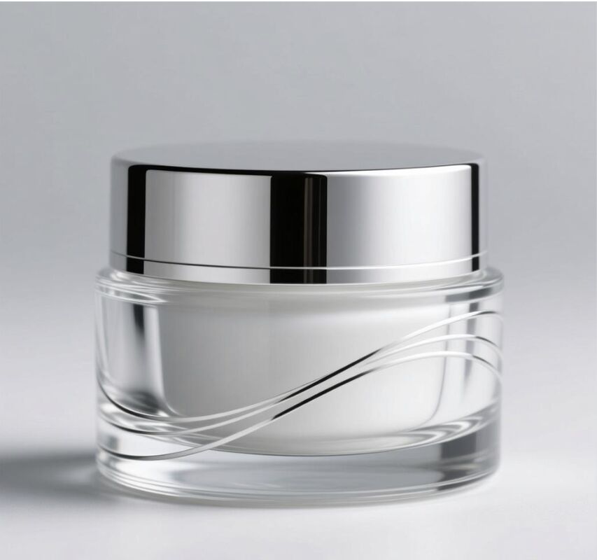 5ml Glass Cosmetic Jars Durable Glass Body Material Sample Ideal for Skincare Creams Lotions and Beauty Products Packaging